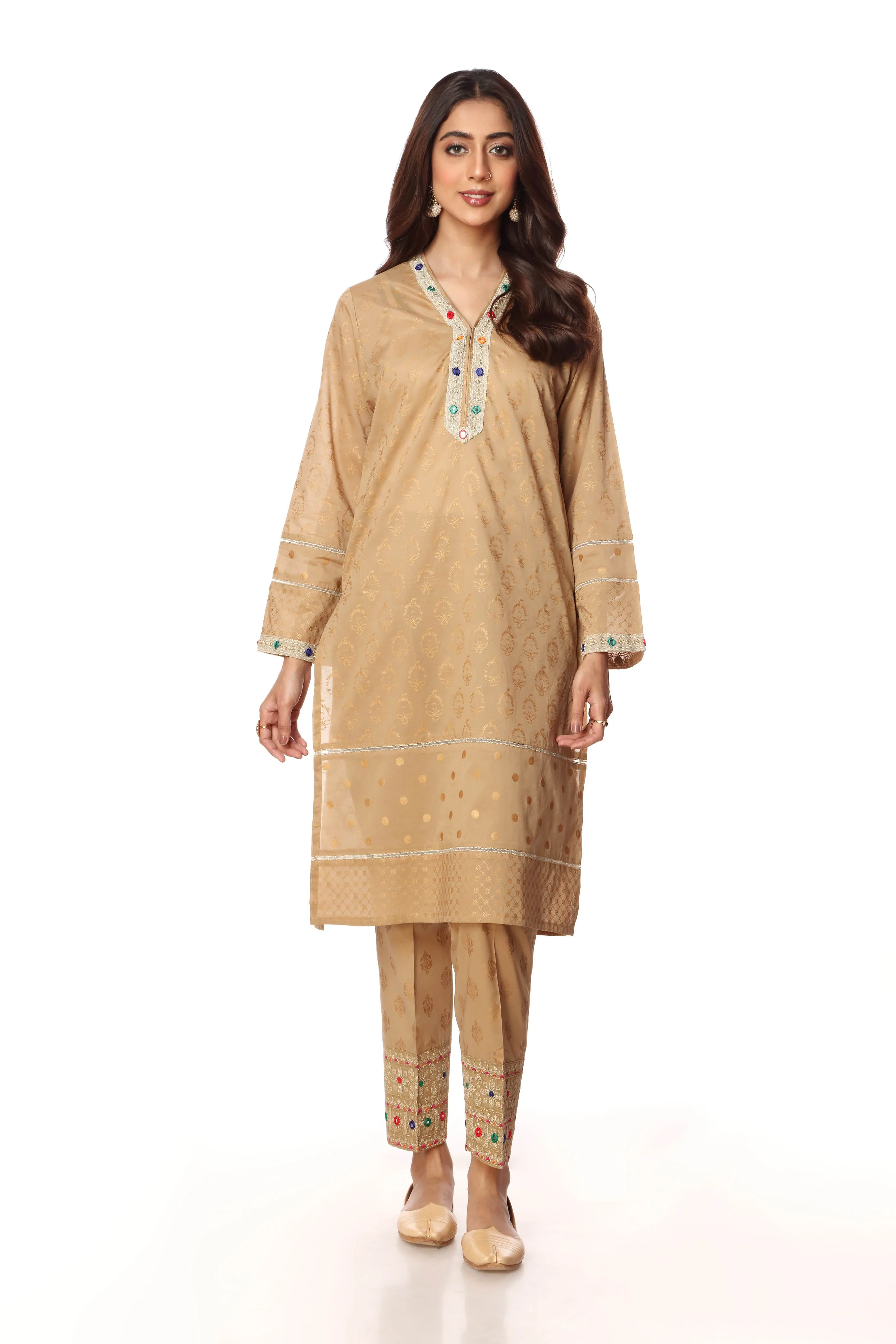 1 Piece Printed Lawn Top (CR2881)