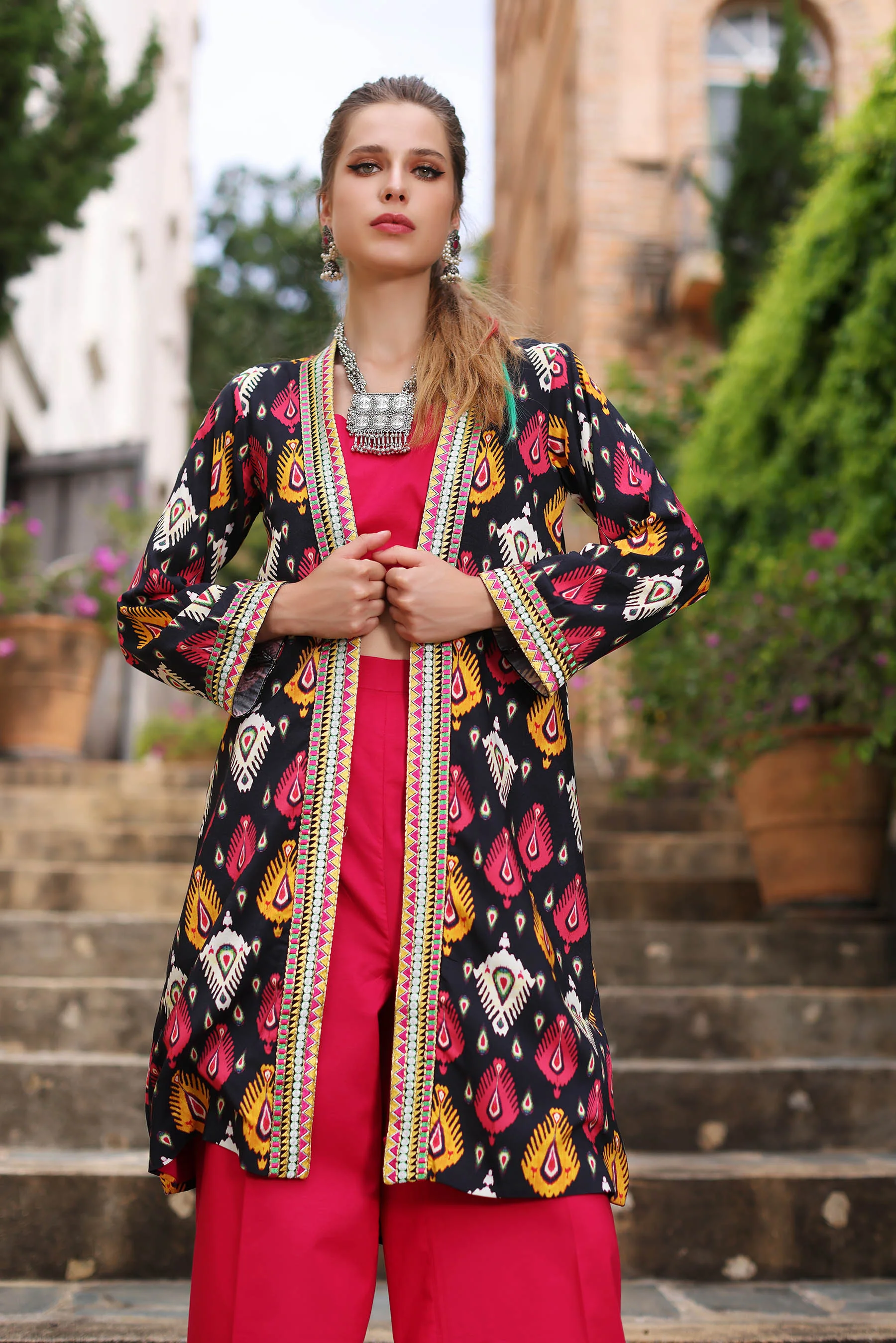 Printed Lawn Shrug (CR3036) - Image 3