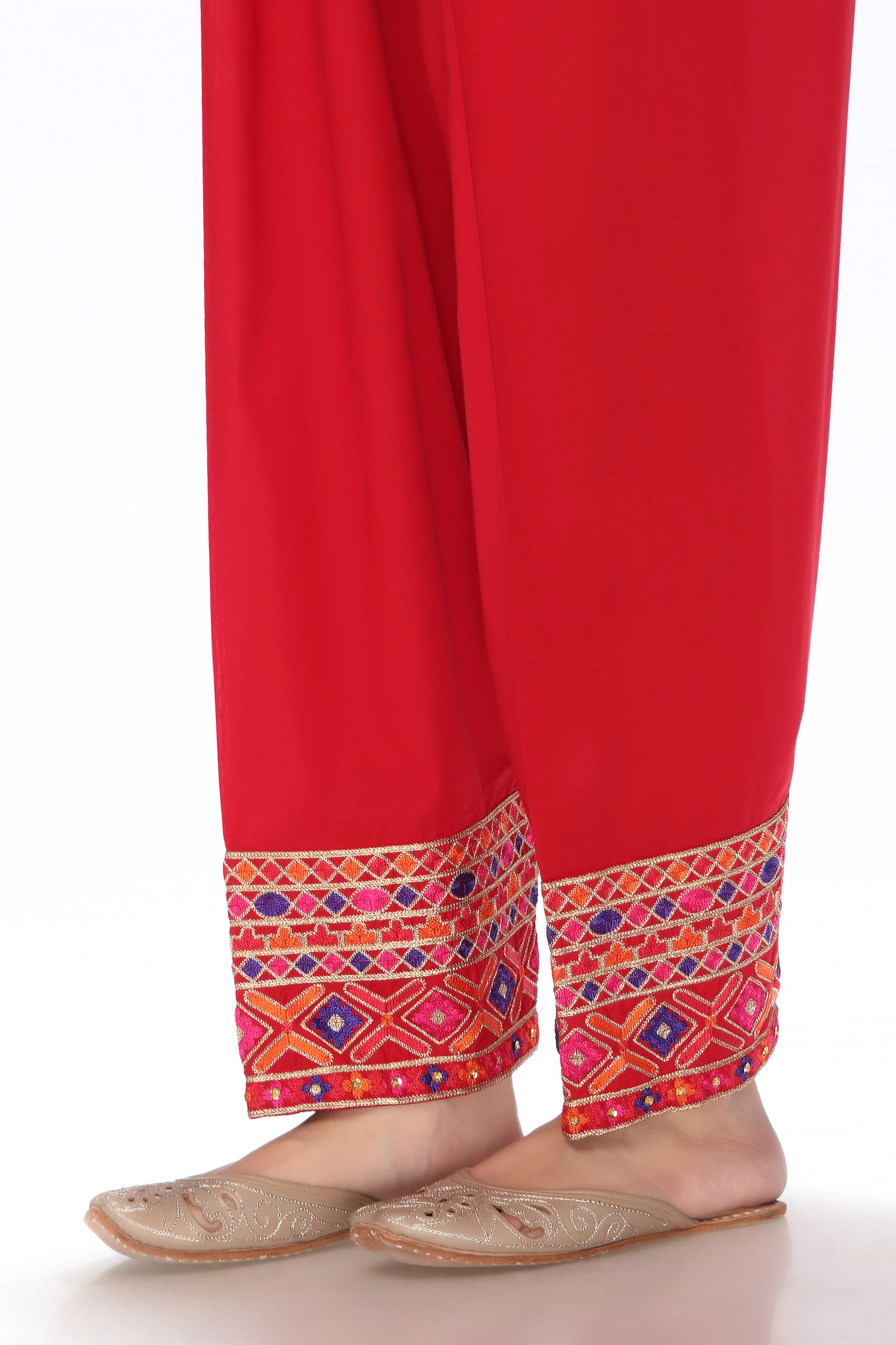 1 Piece Cambric Shalwar (CZ2745) - Image 2