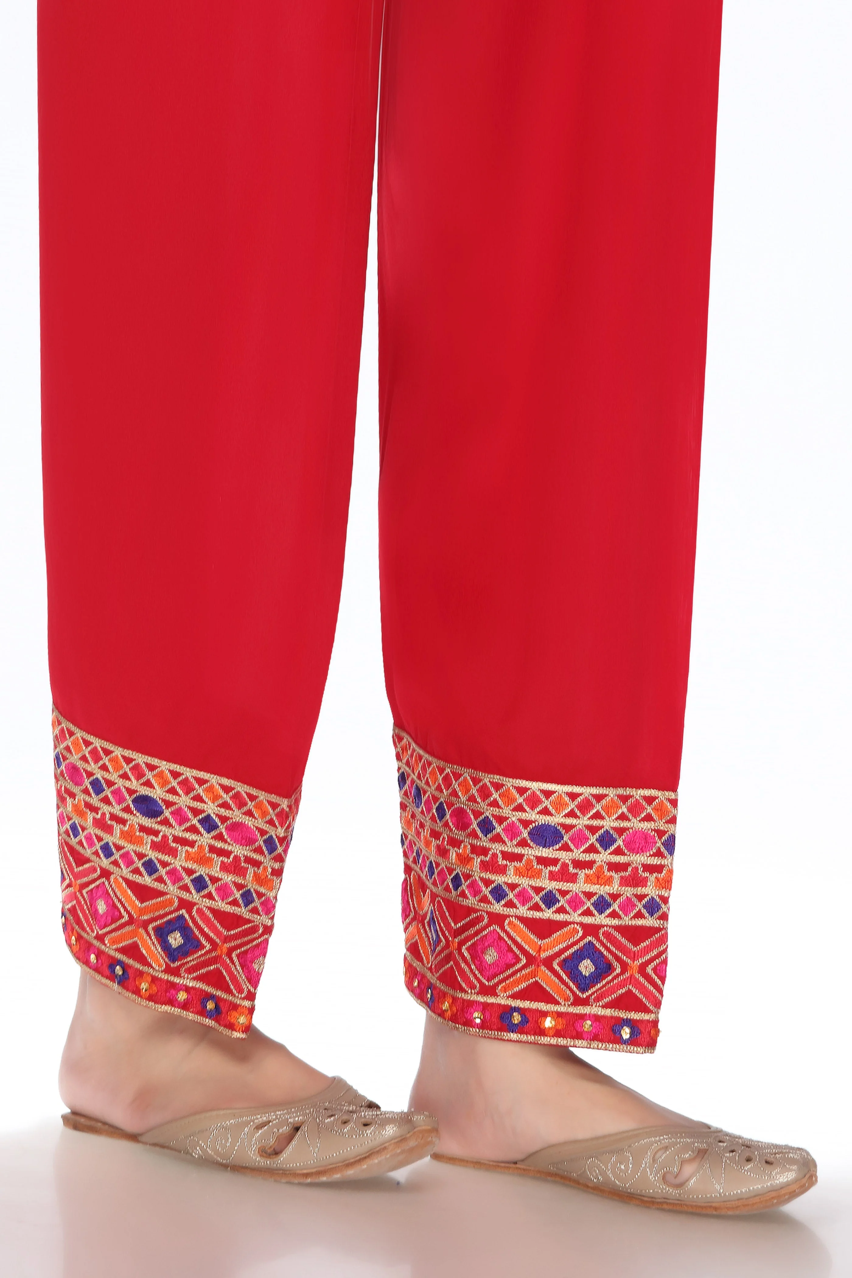 1 Piece Cambric Shalwar (CZ2745) - Image 3