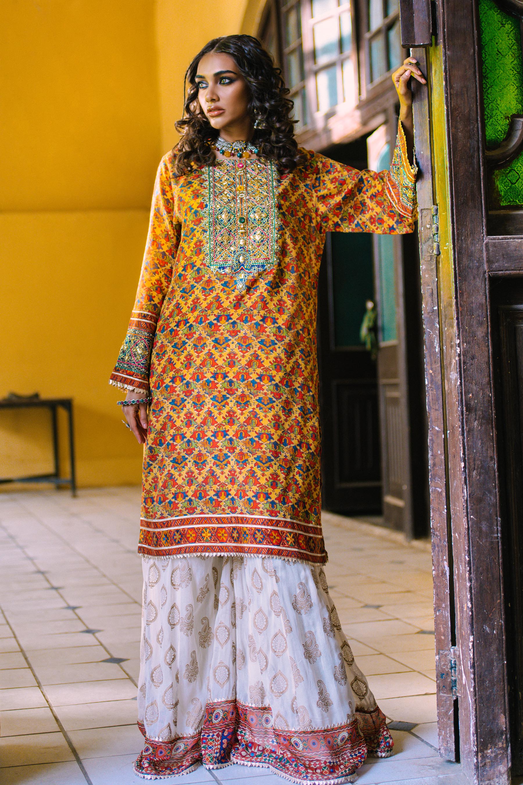 1 Piece Raw Silk Top (FR0665) - Image 3