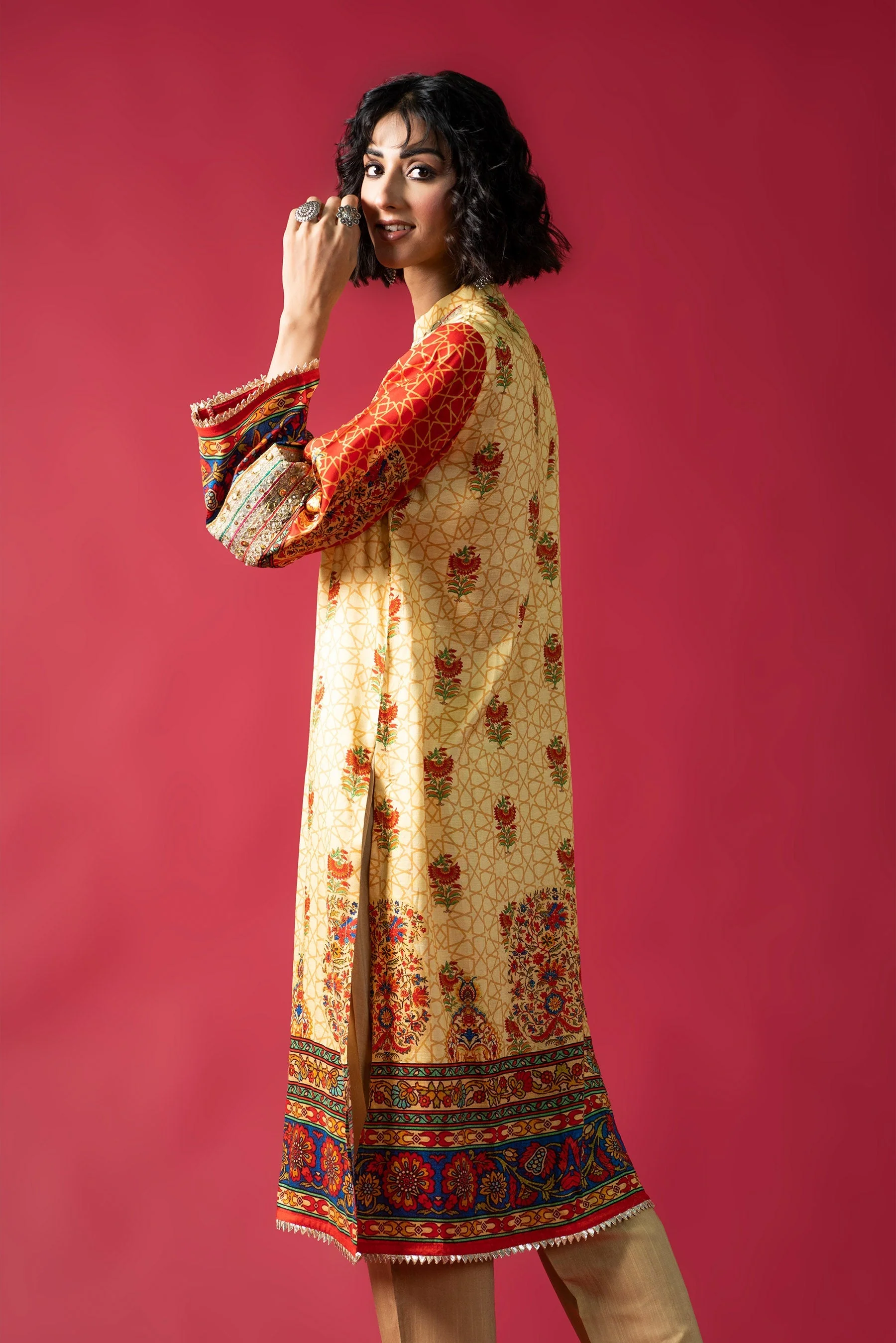 Raw Silk Top (FR0781) - Image 3