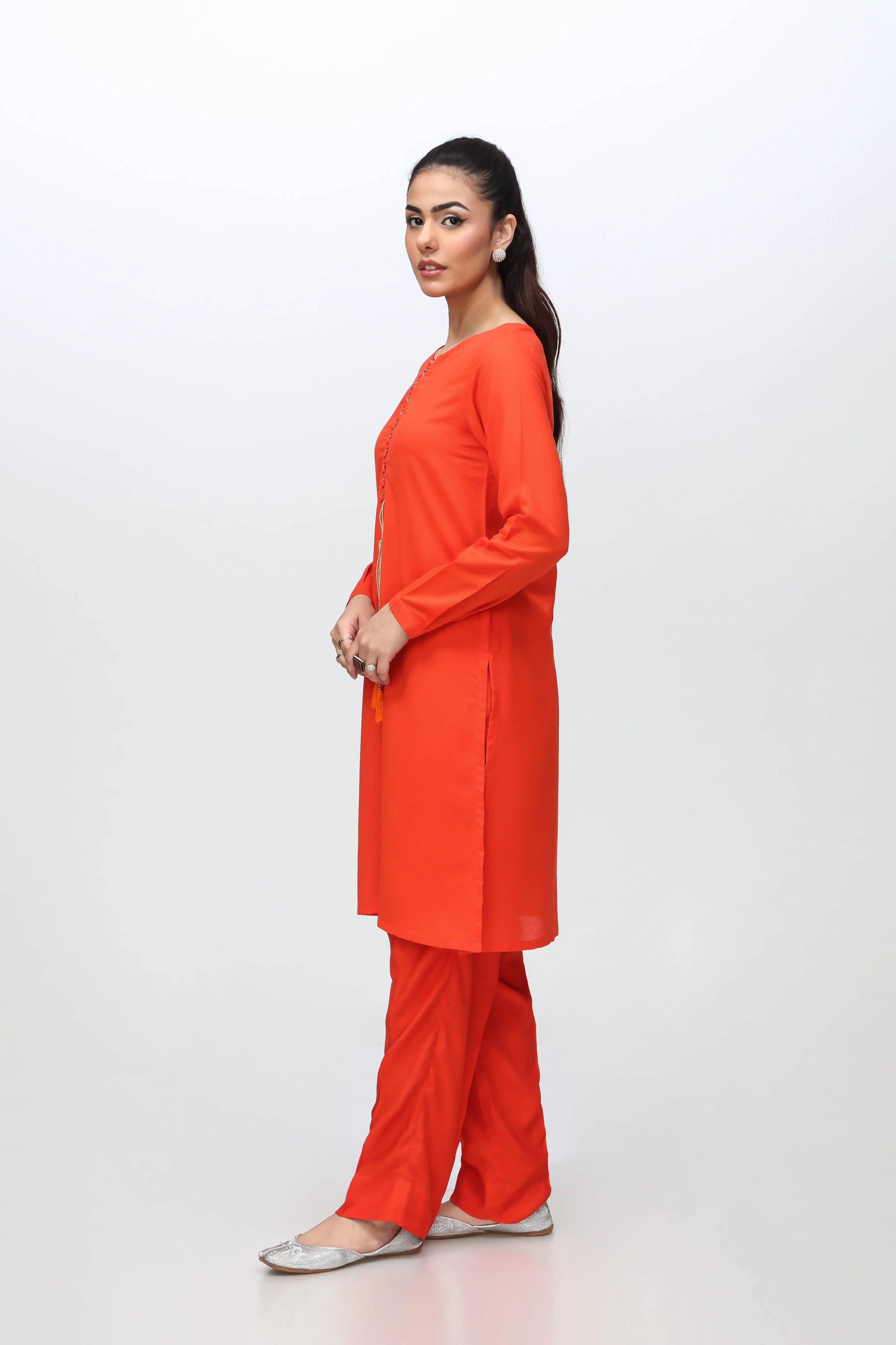 1 Piece Lawn Karandi Top (NR0394) - Image 3