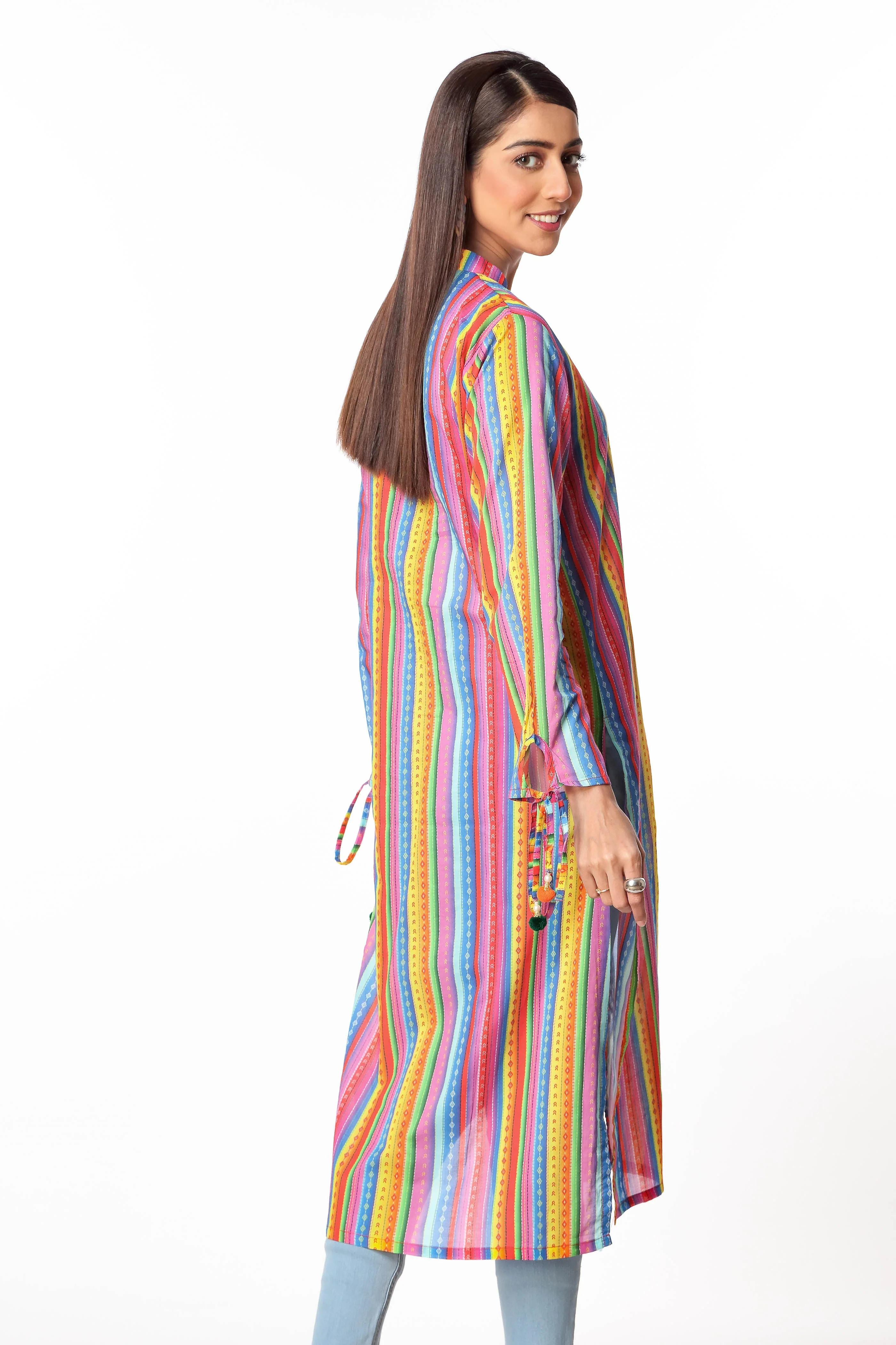 1 Piece Printed Lawn Top (TR0769) - Image 3
