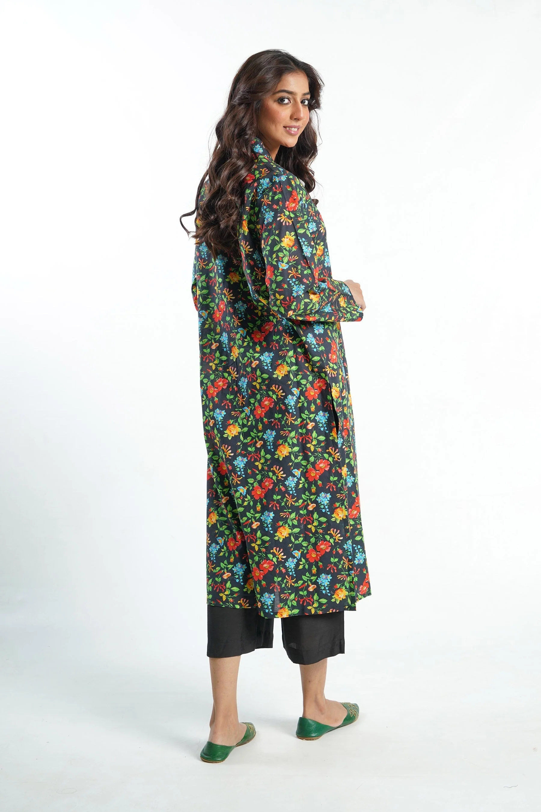 1 Piece Printed Cambric Top (TR0889) - Image 3
